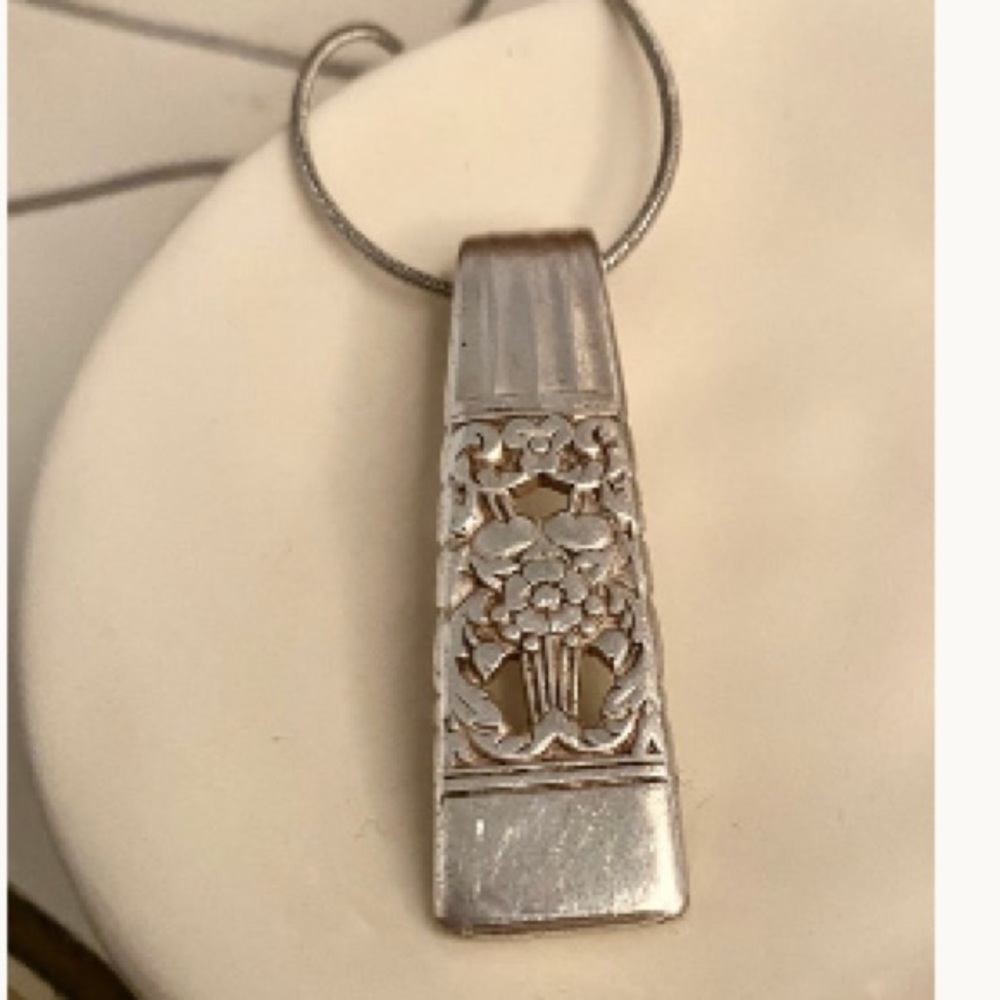 Handmade Spoon Pendant Necklace
